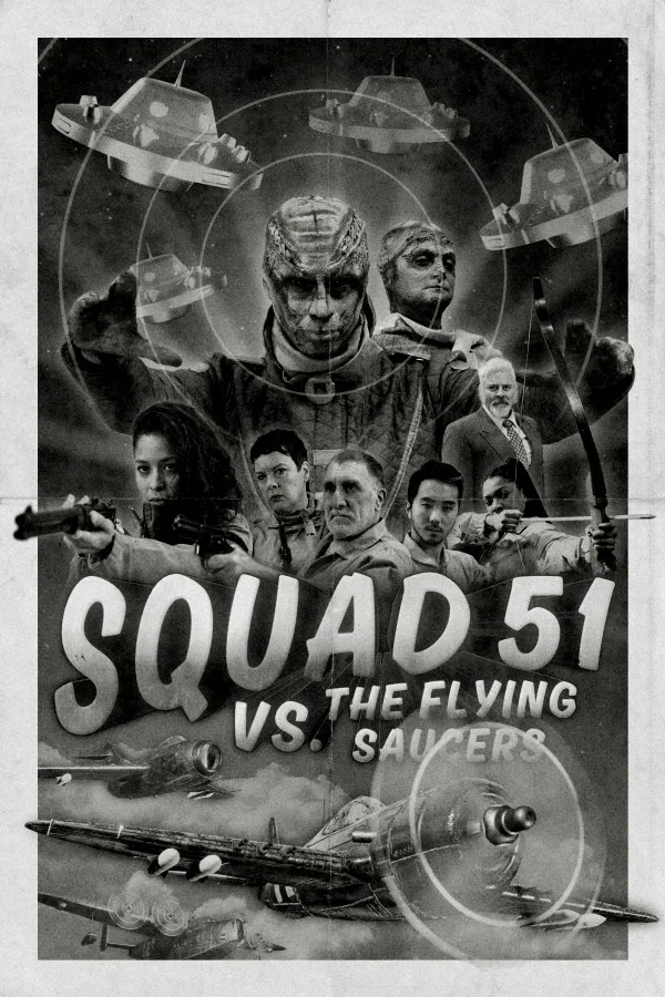 Copertina di Squad 51 vs. the Flying Saucers