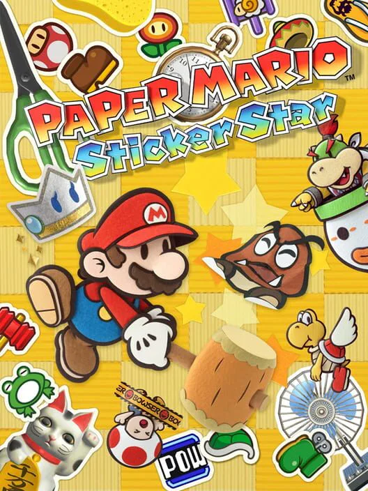 Copertina di Paper Mario: Sticker Star