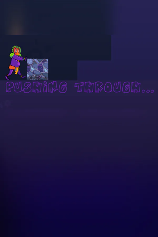 Copertina di Pushing Through...