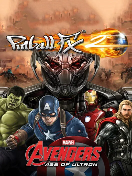 Copertina di Pinball FX2: Marvel's Avengers - Age of Ultron