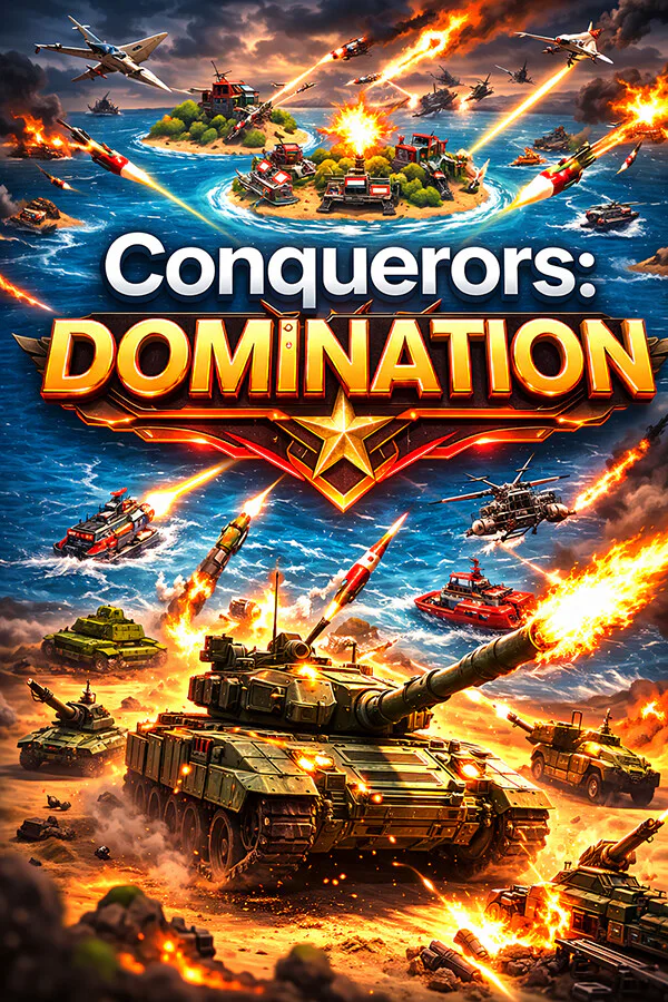 Copertina di Conquerors: Domination