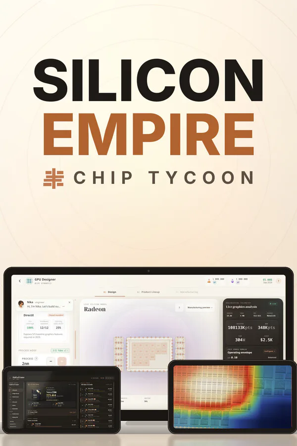 Copertina di Silicon Empire: Chip Tycoon