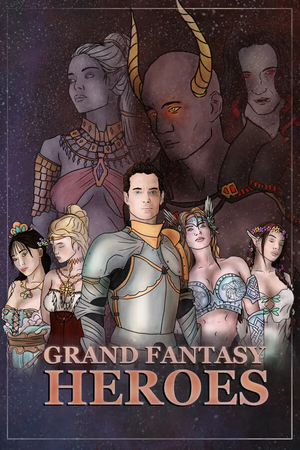 Copertina di Grand Fantasy Heroes