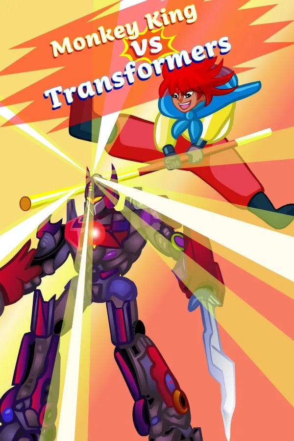 Copertina di Monkey King vs Transformers
