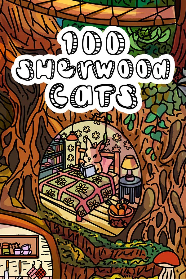 Copertina di 100 Sherwood Cats