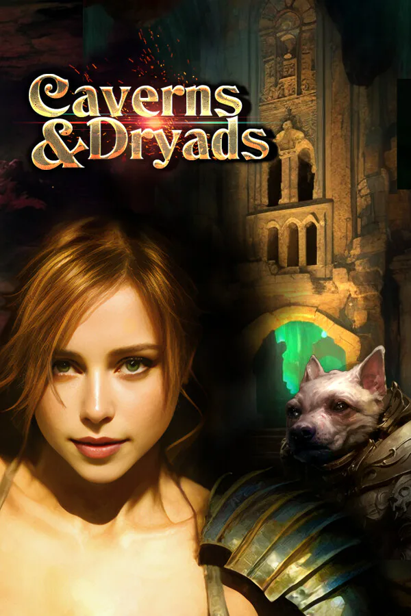 Copertina di Caverns And Dryads