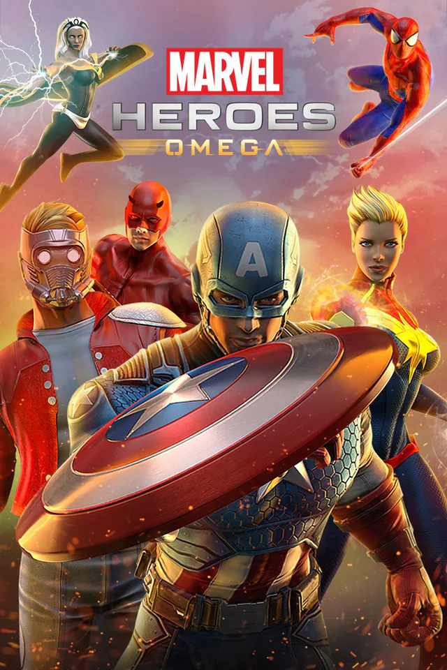 Copertina di Marvel Heroes Omega