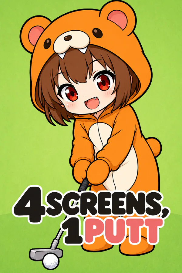 Copertina di 4 SCREENS, 1 PUTT