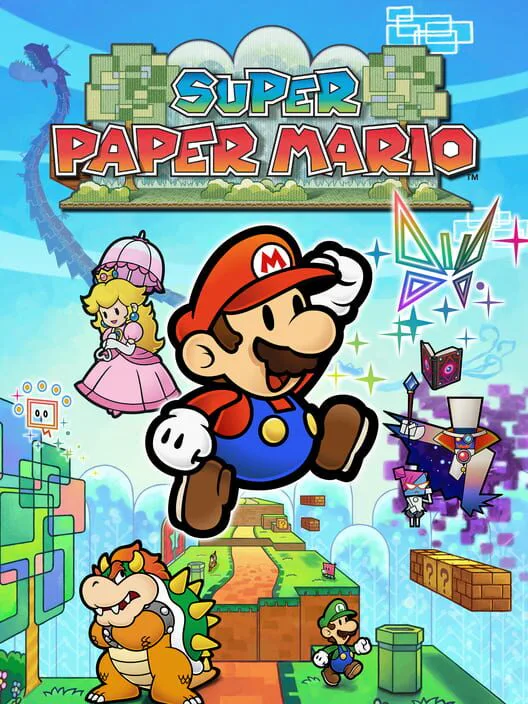 Copertina di Super Paper Mario
