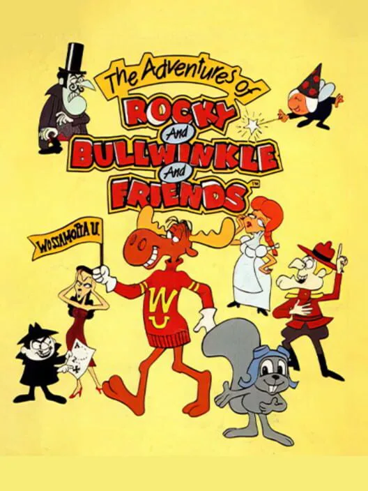 Copertina di The Adventures of Rocky and Bullwinkle and Friends