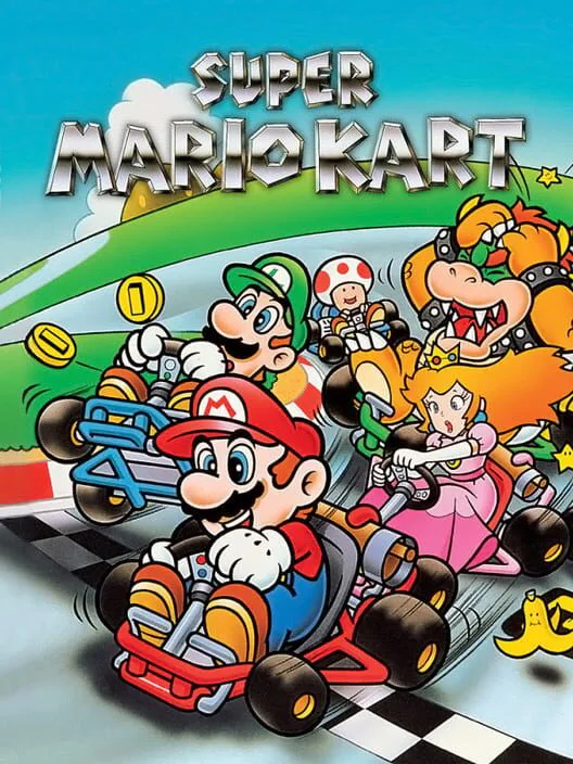 Copertina di Super Mario Kart