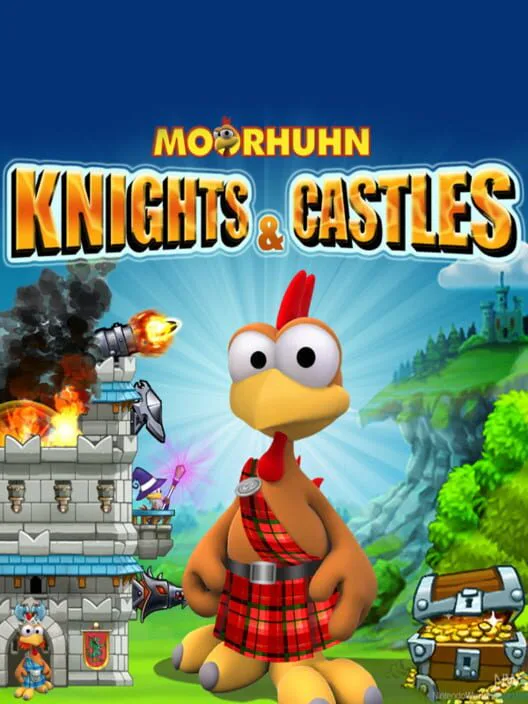 Copertina di Moorhuhn Knights & Castles