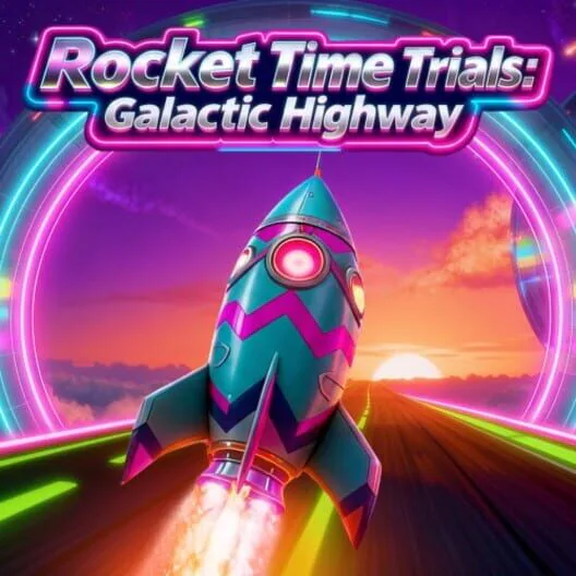 Copertina di Rocket Time Trials: Galactic Highway