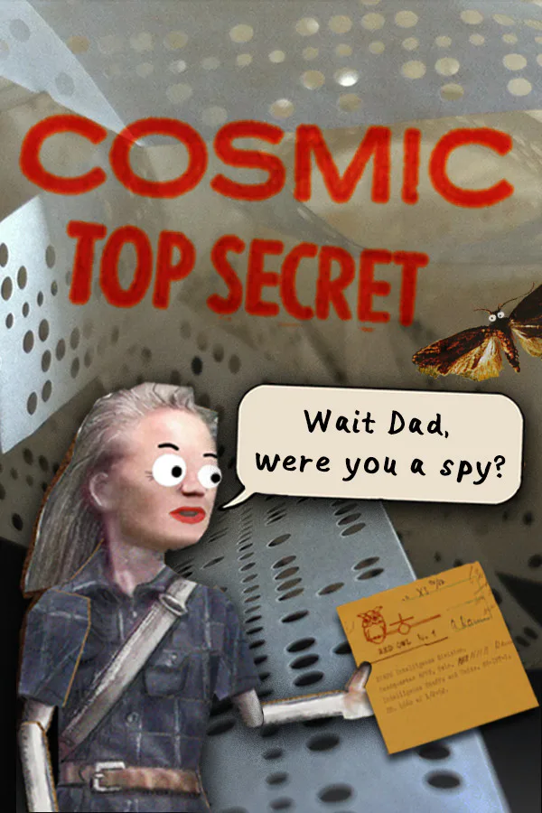 Copertina di Cosmic Top Secret