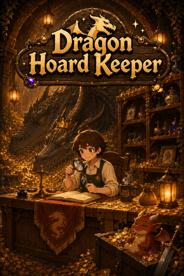 Copertina di Dragon Hoard Keeper: Treasure Shop Tycoon