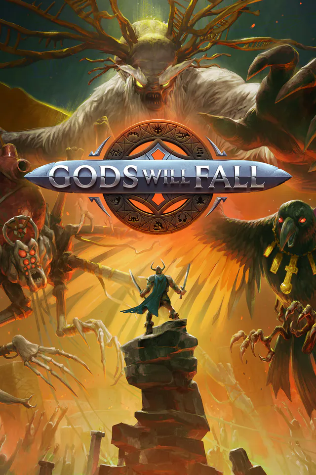 Copertina di Gods Will Fall