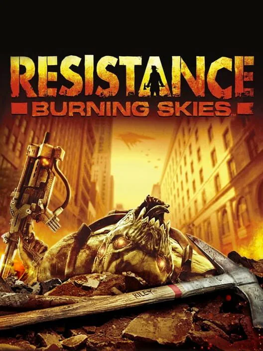 Copertina di Resistance: Burning Skies