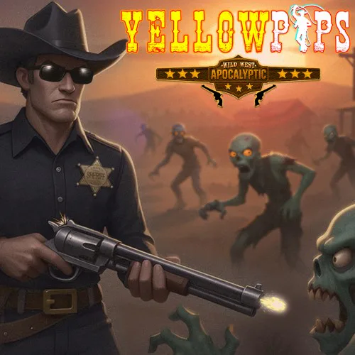 Copertina di YellowPips, wild west apocalyptic