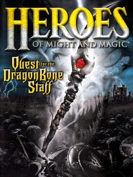Copertina di Heroes of Might and Magic: Quest for the Dragon Bone Staff