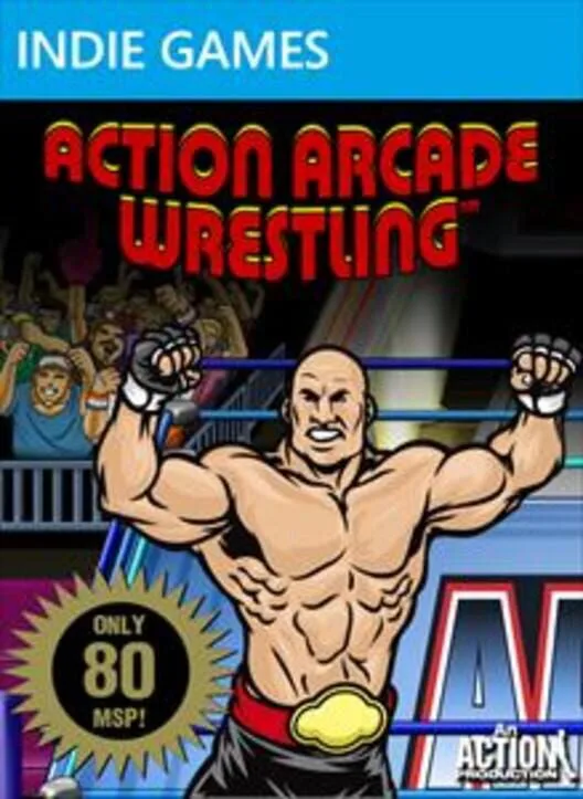 Copertina di Action Arcade Wrestling