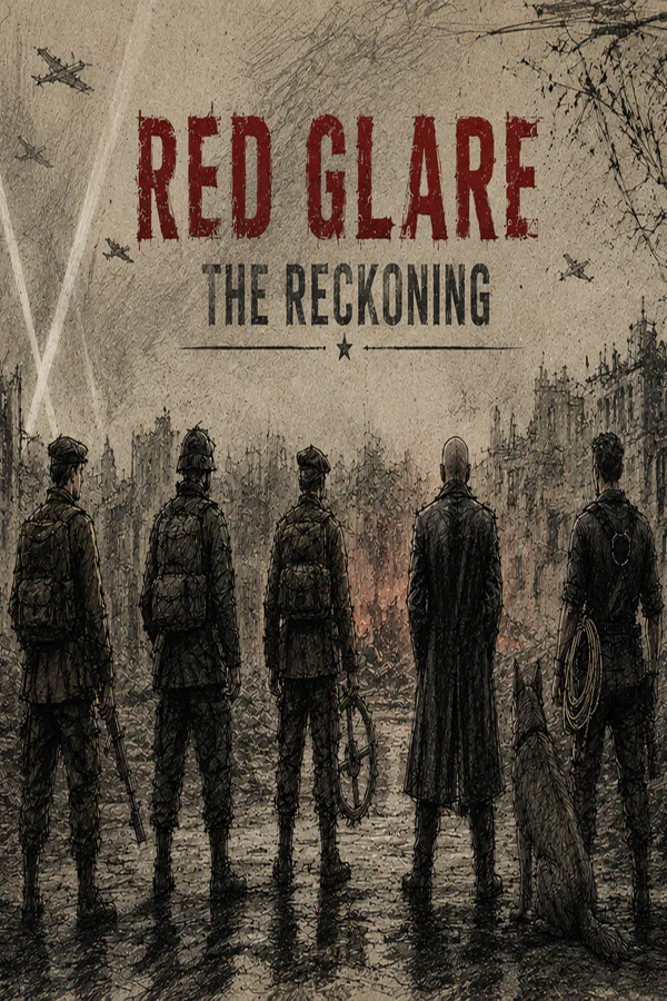 Copertina di Red Glare The Reckoning