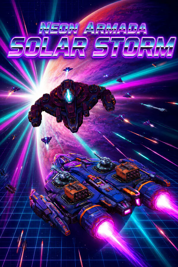 Copertina di Neon Armada - Solar Storm
