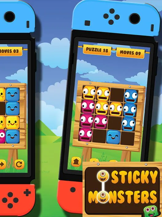 Copertina di Sticky Monsters