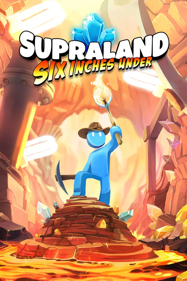 Copertina di Supraland Six Inches Under