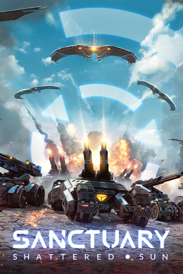 Copertina di Sanctuary: Shattered Sun