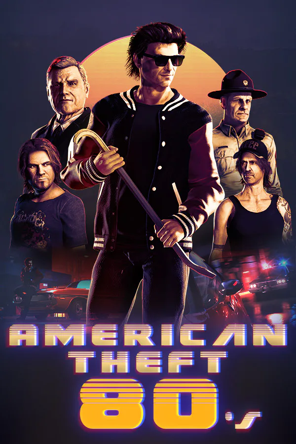 Copertina di American Theft 80s