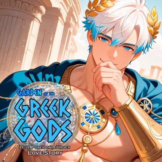 Copertina di Garden of the Greek Gods: Zeus, Poseidon & Hades Love Story