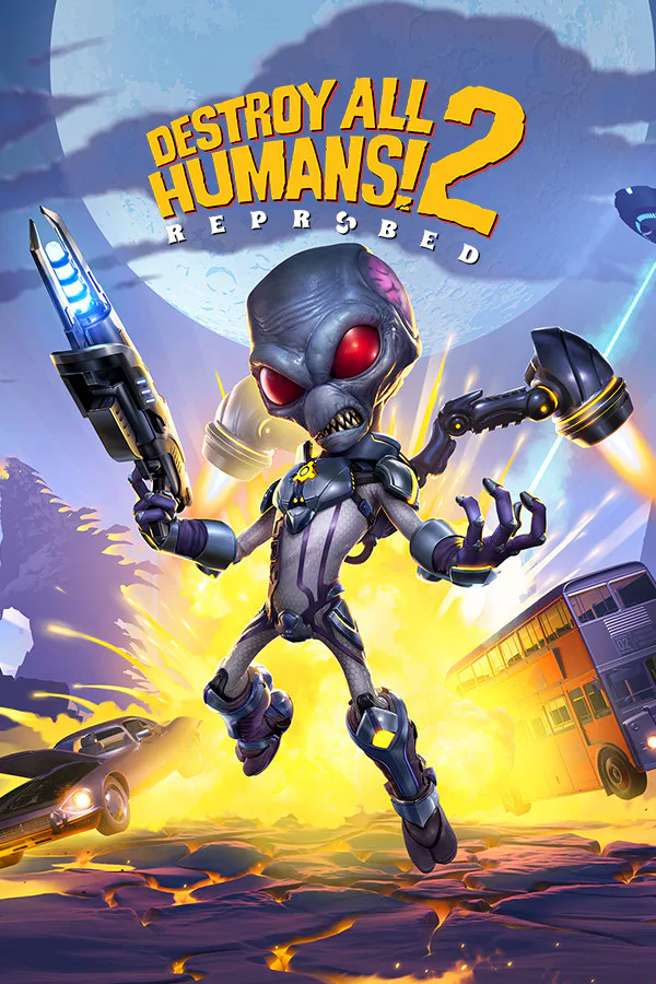 Copertina di Destroy All Humans! 2 - Reprobed