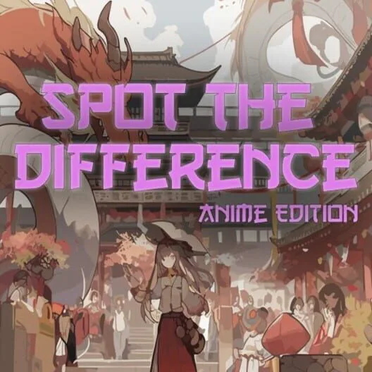 Copertina di Spot The Difference Anime Edition
