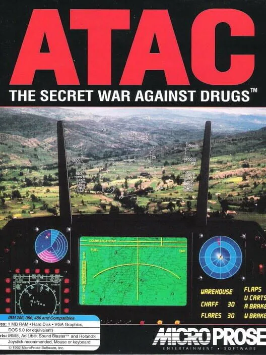 Copertina di ATAC: The Secret War Against Drugs