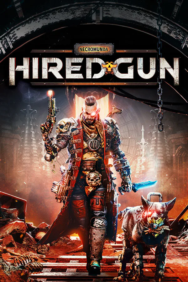 Copertina di Necromunda: Hired Gun