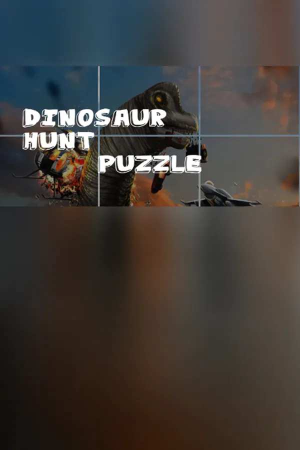 Copertina di Dinosaur Hunt Puzzle