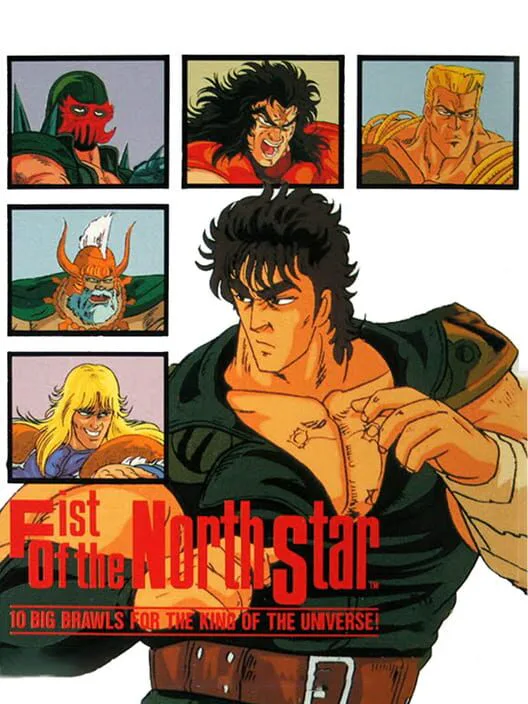 Copertina di Fist of the North Star: 10 Big Brawls for the King of the Universe