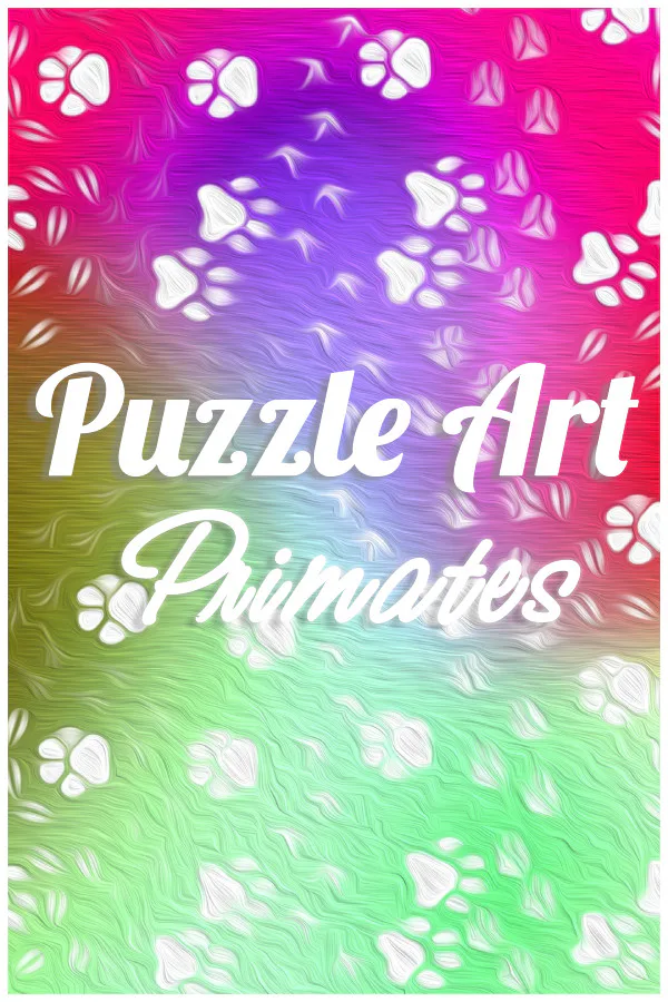 Copertina di Puzzle Art: Primates
