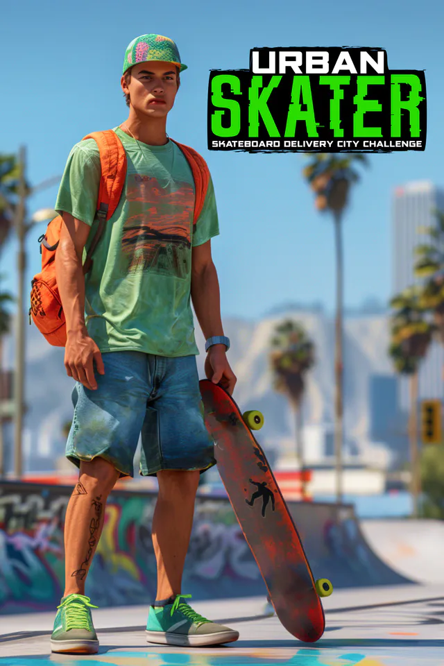 Copertina di Urban Skater - Skateboard Delivery City Challenge