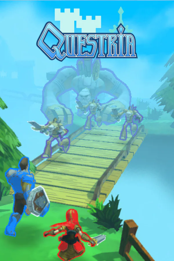 Copertina di Questria: Rise of the Robot Skullfaces