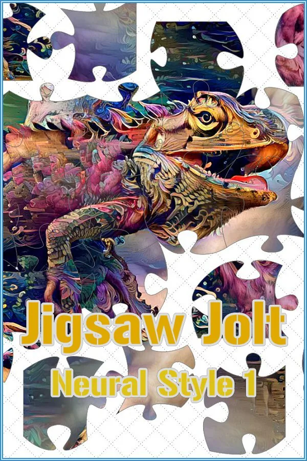 Copertina di Jigsaw Jolt: Neural Style 1