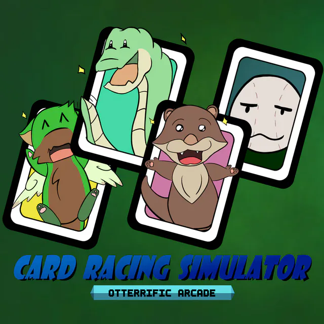 Copertina di Card Racing Simulator: Otterrific Arcade