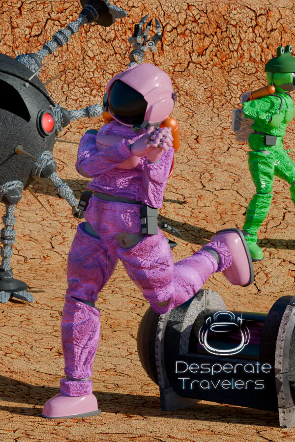 Copertina di Desperate Travelers