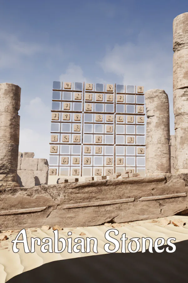 Copertina di Arabian Stones - The VR Sudoku Game