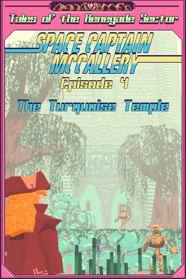 Copertina di Space Captain McCallery - Episode 4: The Turquoise Temple