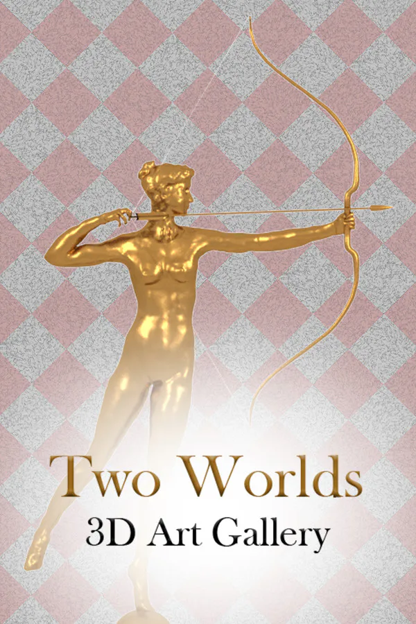 Copertina di Two Worlds - The 3D Art Gallery