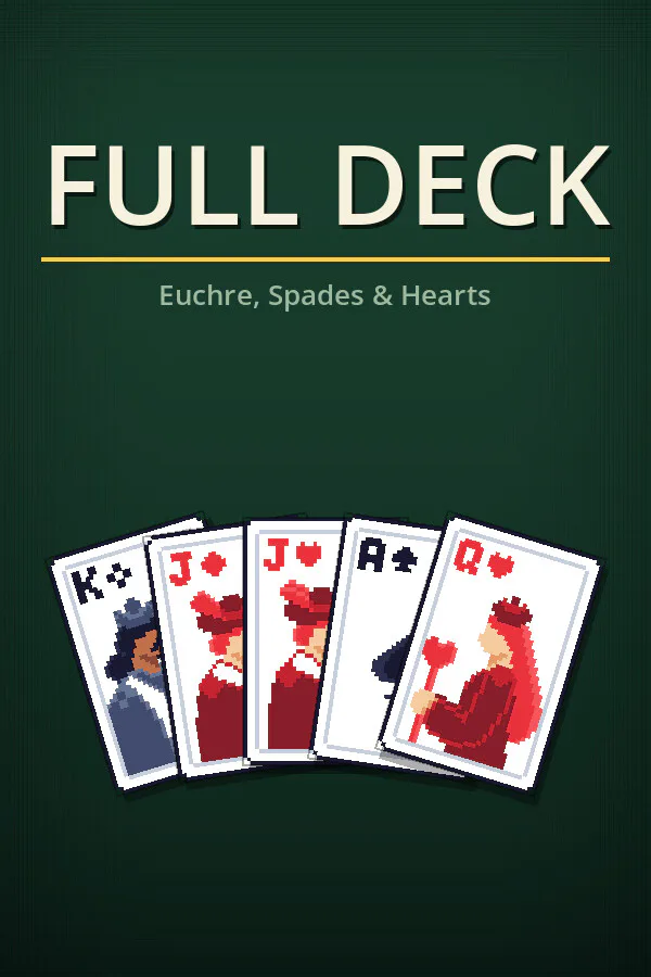 Copertina di Full Deck: Euchre, Spades, Hearts, and More