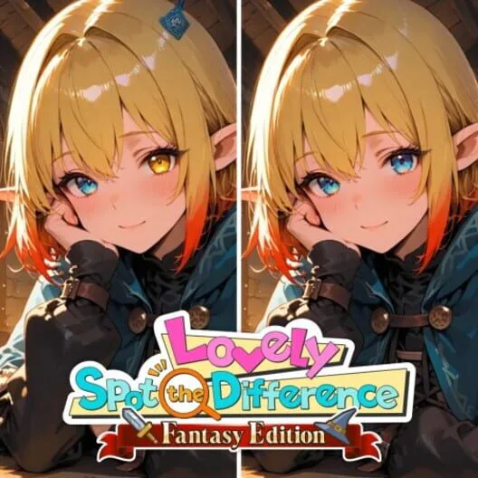 Copertina di Lovely Spot the Difference Fantasy Edition