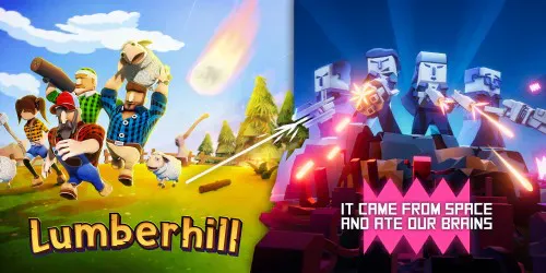Copertina di Lumberhill + It came from space and ate our brains