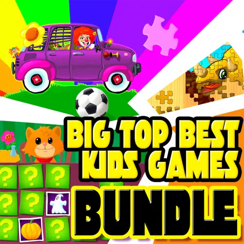 Copertina di Big Top Best Kids Games Bundle